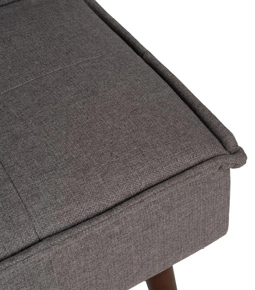 Sivá ženilková rozkladacia pohovka 181 cm – Ixia