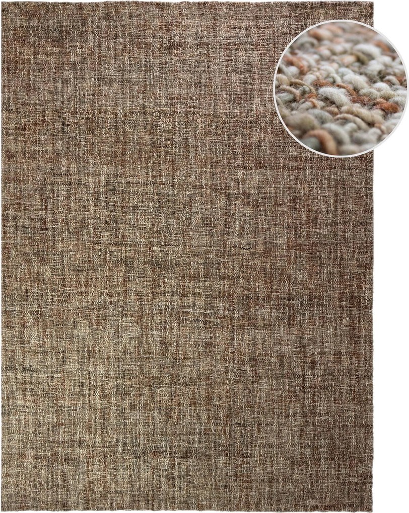 XXXLutz VLNENÝ KOBEREC, 160/230 cm terakotová Flair Rugs - Online Only bytové doplnky - 003165046102