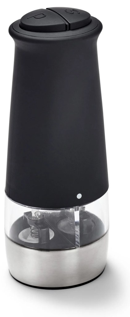 Elektrický mlynček na soľ a korenie 2 v 1