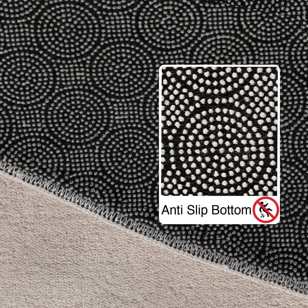 Krémový prateľný okrúhly koberec ø 120 cm Sky – Ayyildiz Carpets