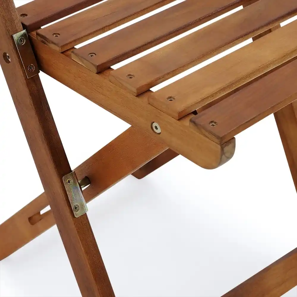 Balkónový nábytok, sedenie VITEK 2+1 z akáciového dreva | BIANO