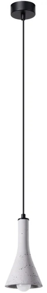 Sollux SL.1223 - Luster na lanku REA 1xE14/12W/230V betón