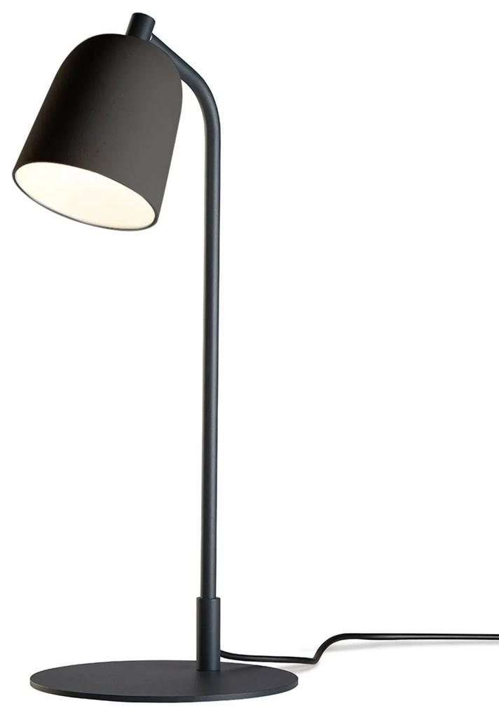 Casablanca Clavio – dizajnová stolná lampa sivá