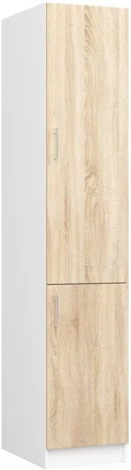 Kuchynská skrinka LIMA S40/205/55 biela / dub sonoma