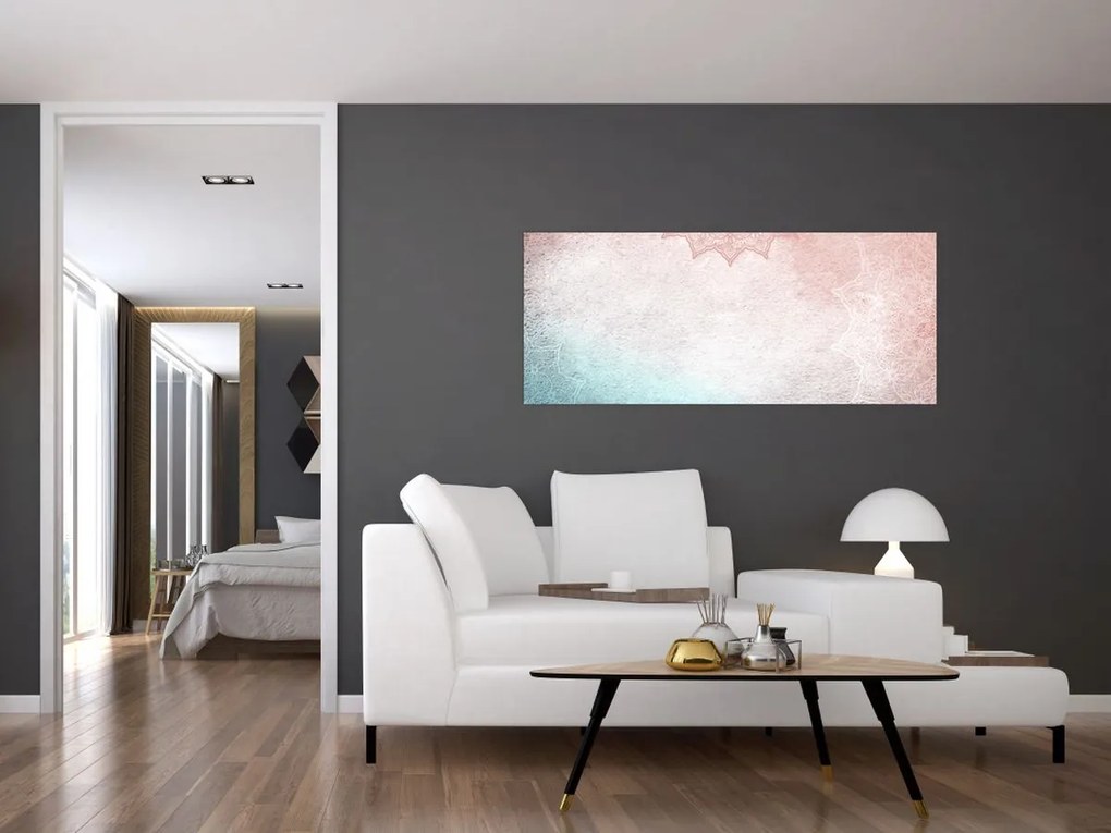 Obrázok - Mandaly v stene 2 (120x50 cm)