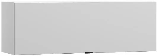 Závesná skrinka MODERN - 100x30x35 cm - biela lesklá - s madlom