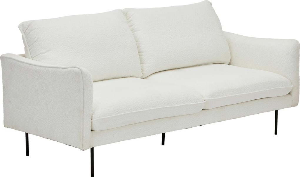 XXXLutz POHOVKA, textil, biela MID.YOU - Sedačky - 001692001701