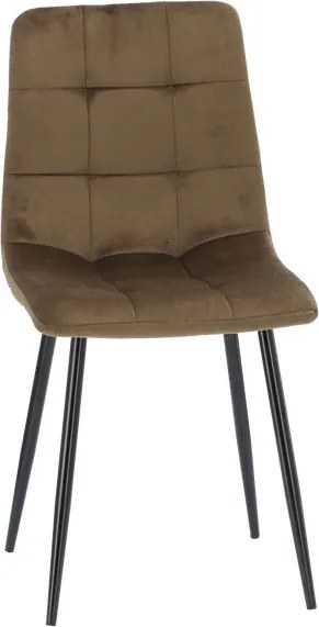 Jedálenská stolička LUXE hnedá FAT2944