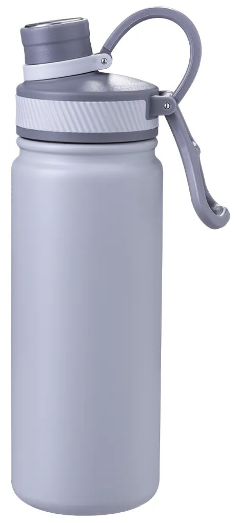 Fľaša z nehrdzavejúcej ocele 650 ml sivá matná - to Go - 596503