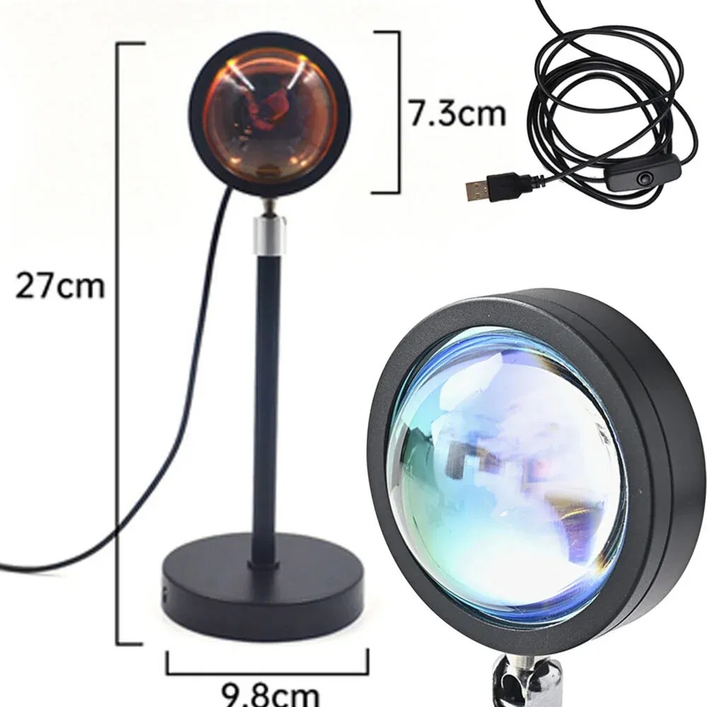 DexXer Viacfarebná LED lampa s diaľkovým ovládaním - RGB