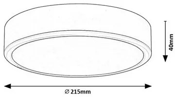 Rabalux LAURI LED stropné svietidlo 71246