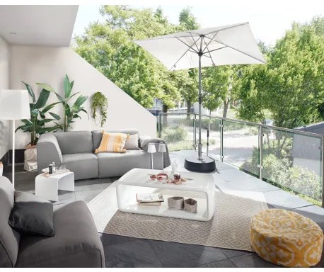 Doppler ACTIVE 210x140 cm - slnečník s automatickým naklápaním kľučkou : Barvy slunečníků - 820