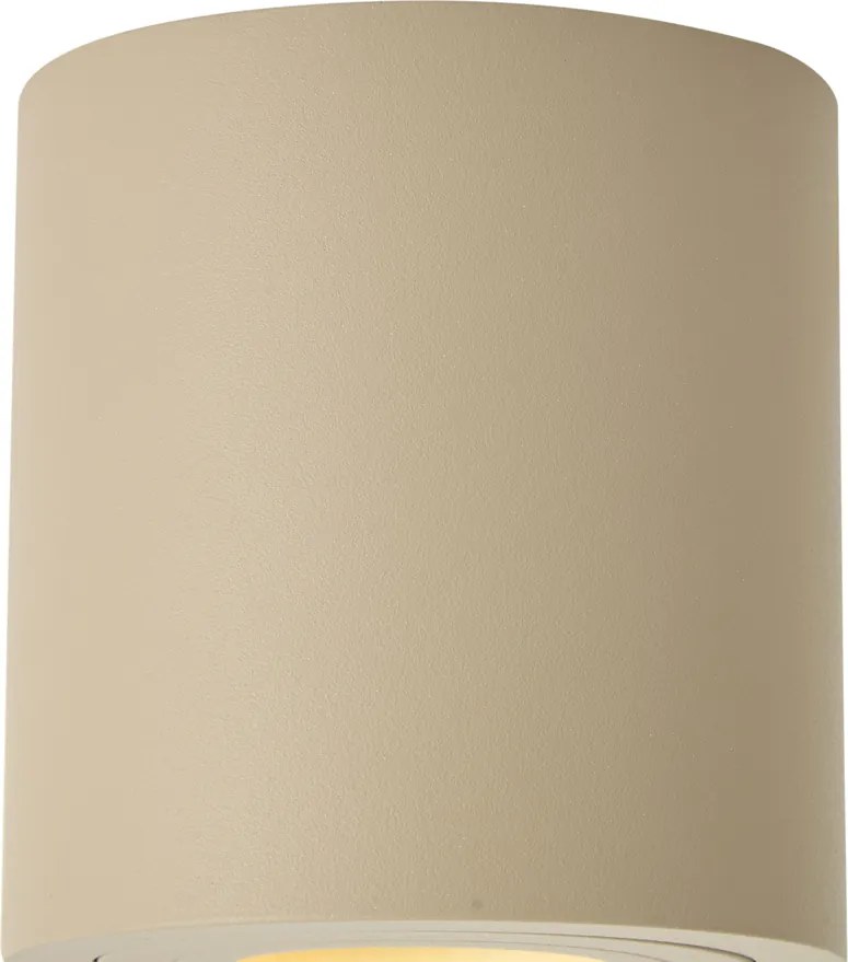 Moderné stropné bodové svietidlo Taupe GU10 50mm IP44 - Capa