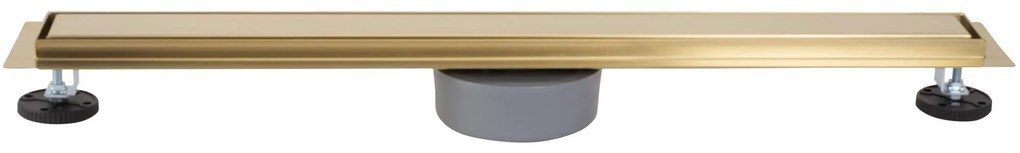 Rea Neox Pro, odtokový sprchový žľab 70cm, zlatá matná, REA-G2702