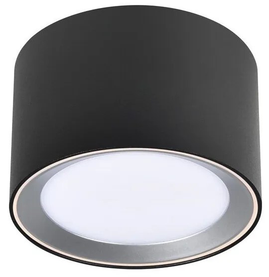 Nordlux Čierne prisadené kúpeľňové LED svietidlo Landon 8 6,5W 2110660103