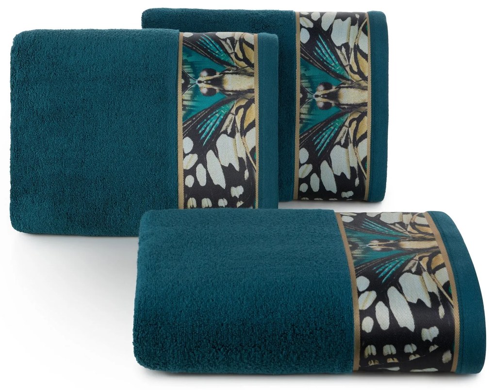 FROTÉ UTERÁK EVA MINGE15 70X140 CM TMAVOTYRKYSOVÁ