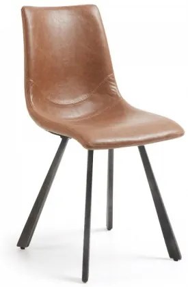 TRAP stolička Hnedá - svetlá