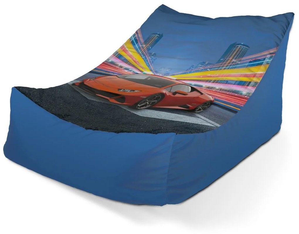 Sablio Sedací vak Lounge Športové auto 2 - 120 x 100 x 80 cm