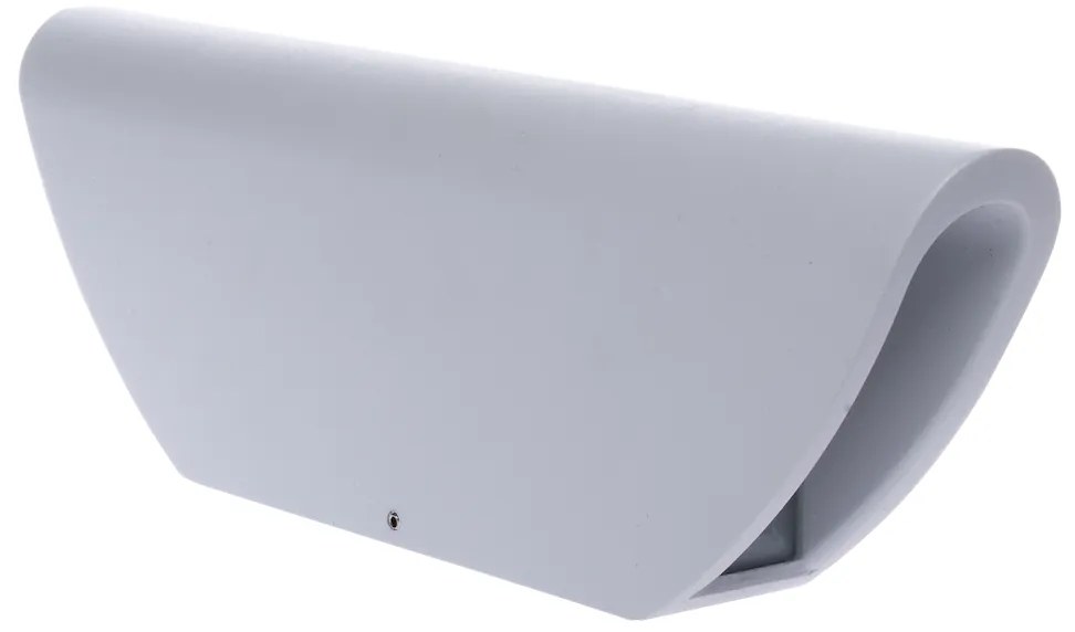 EUlight Exteriérové nástenné LED svietidlo Brick, 1x LED 6w, biela