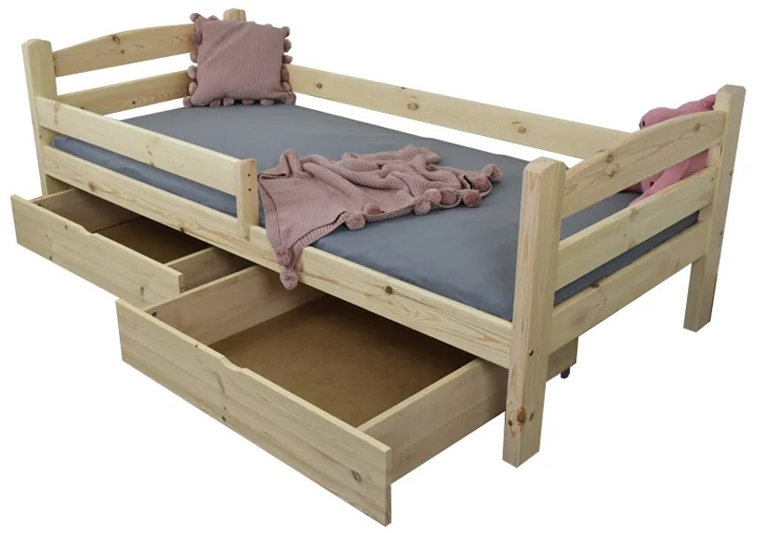 FA Detská posteľ Oľga 5 (200x90 cm) s úložnými priestormi - viac farieb Farba: Dub