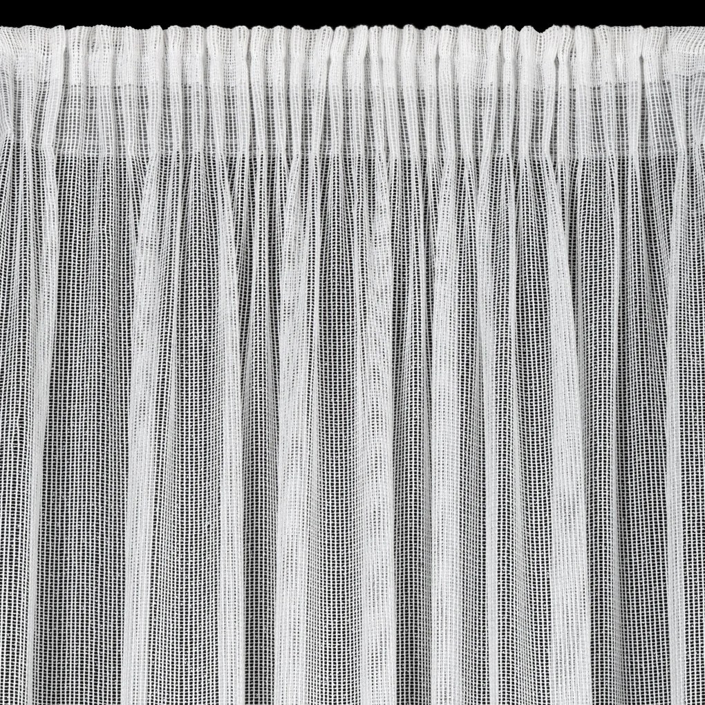 ZÁCLONA NA PÁSKE KIM 140X300 CM BIELA