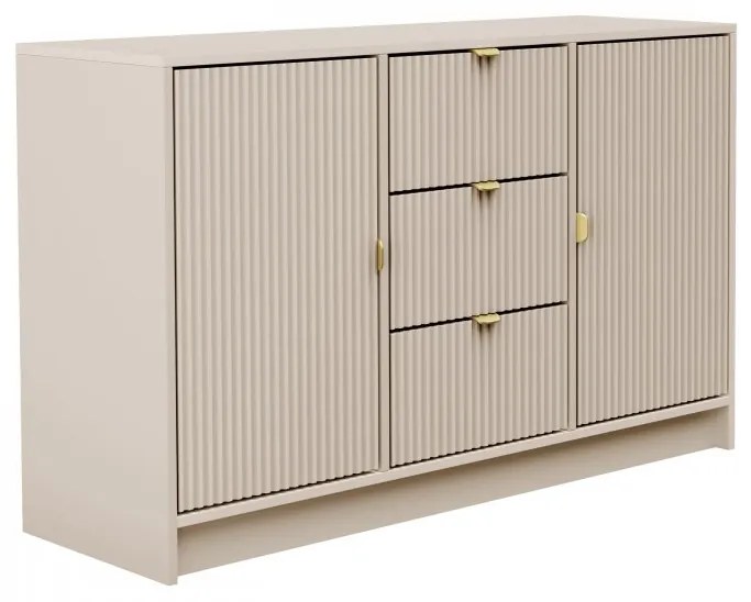 Komoda Razimo 2D3SZ, Farby: Biely velvet