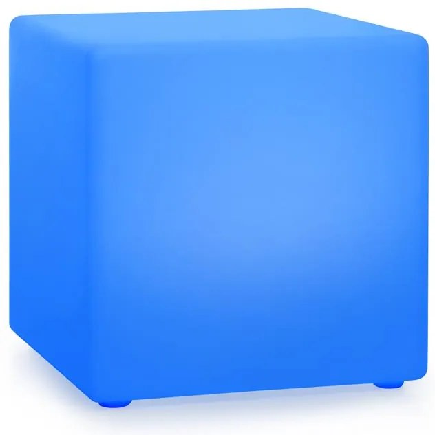 Blumfeldt Shinecube XL svietiaci kocka 40x40x40 cm 16-farebná LED 4 režimy svetla biela