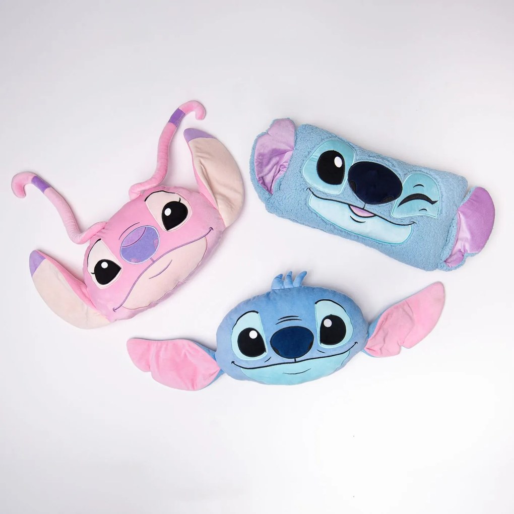 Jerry Fabrics Tvarovaný vankúšik Lilo and Stitch "Blink"