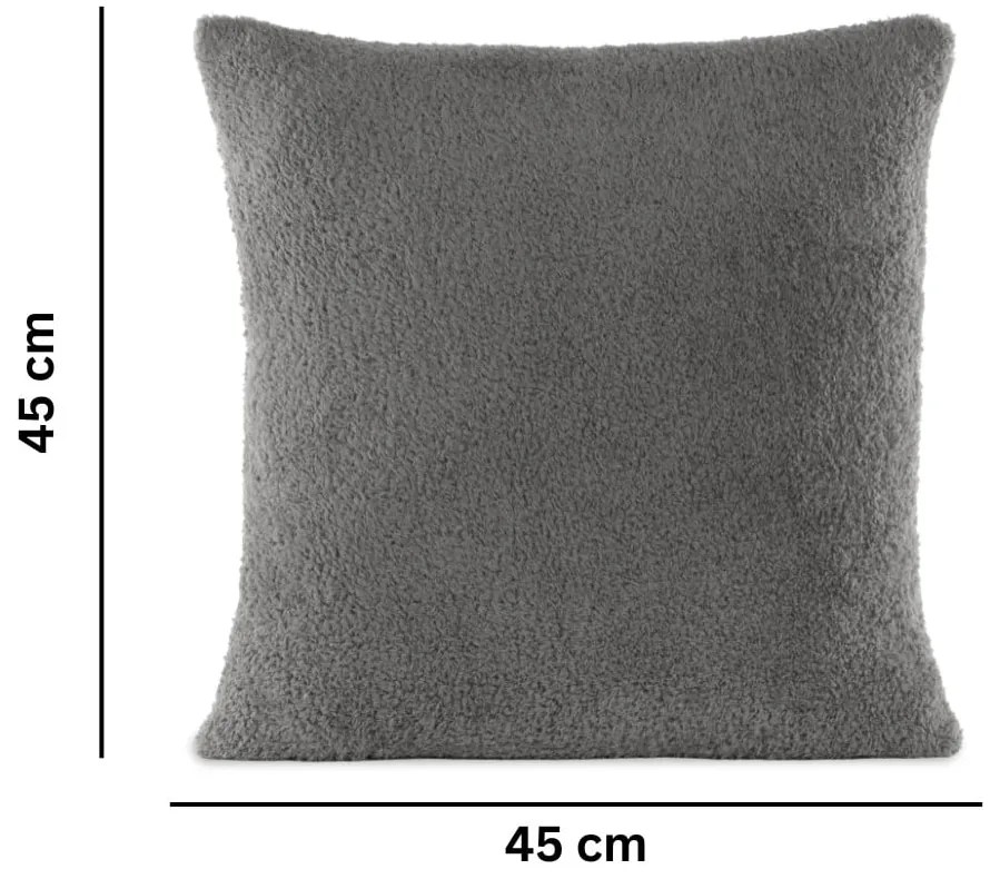 Dekoračný vankúš z mikroplyšu 45x45 cm Cocoon – Tiseco Home Studio
