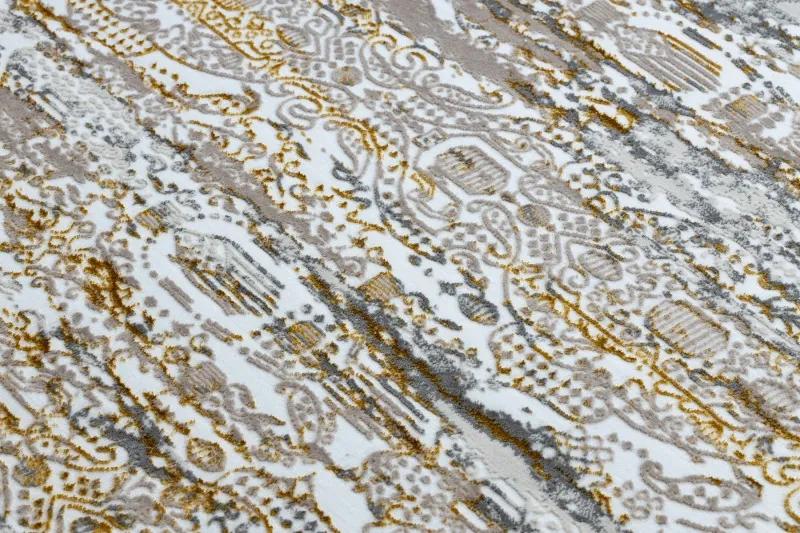 Dywany Łuszczów Kusový koberec Gloss 8487 63 Ornament gold/beige - 160x220 cm