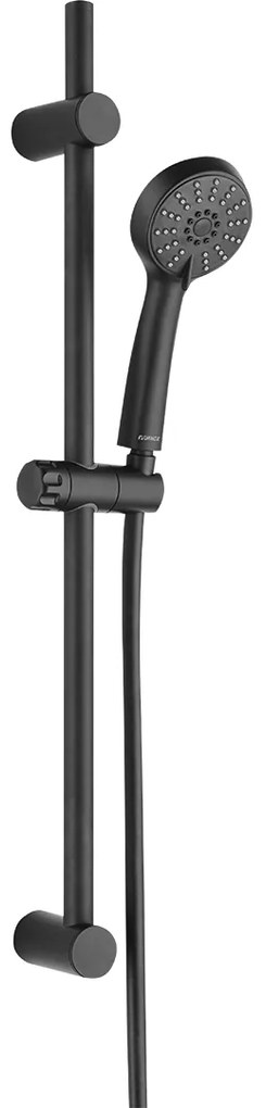 Kuchinox Cento, sprchový stĺp 70 cm s ručnou sprchovou hlavicou, čierna matná, LAV-NKC_71A1