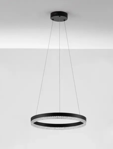 LED luster Adria čierna