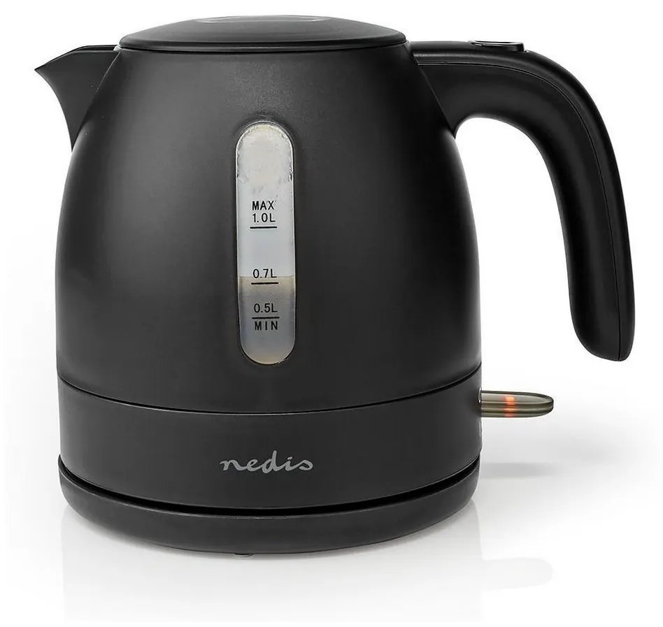 Nedis KAWK300EBK - Rýchlovarná kanvica 1 l 2150W/230V čierna