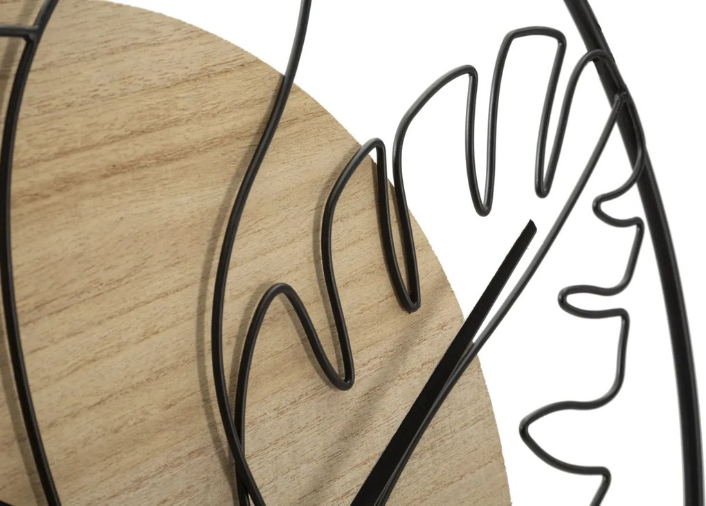 Nástenné hodiny Elegant B 60 cm hnedé/čierne