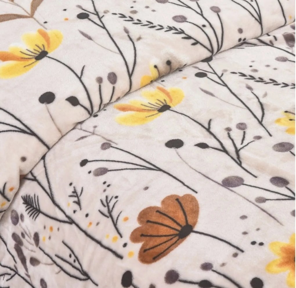 Posteľná obliečka Mikroplyš Lúka 140x200/70x90 cm | INTERMEDIC SK