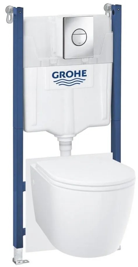 GROHE 103843SH00 - SOLIDO COMPACT, sada 5 v 1, 1,13 m, keramika/biela