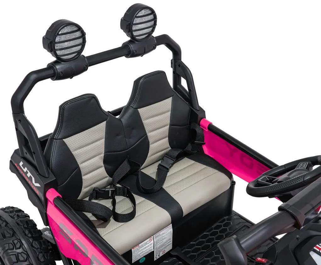 Detské elektrické autíčko Buggy SPEEDY 4x200W 24V ružové