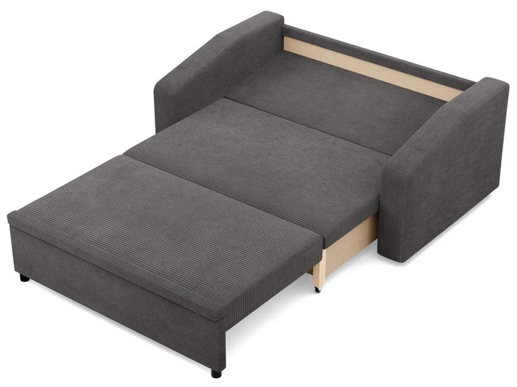 Rozkladacia pohovka NEO - skosený bok - Poso Sivá