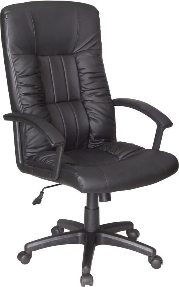 SIGNAL Q-015 kancelárska stolička s podrúčkami čierna