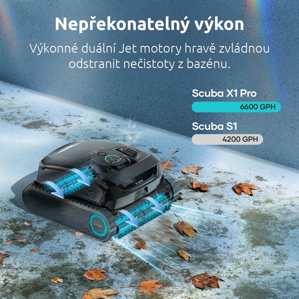 Aiper | Bazénový vysávač Aiper Scuba X1 Pro | 10800067