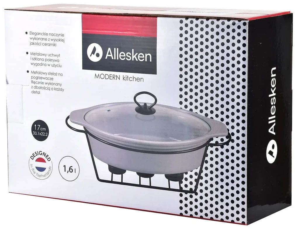 Keramická misa s ohrievačom Nordic 1,6L