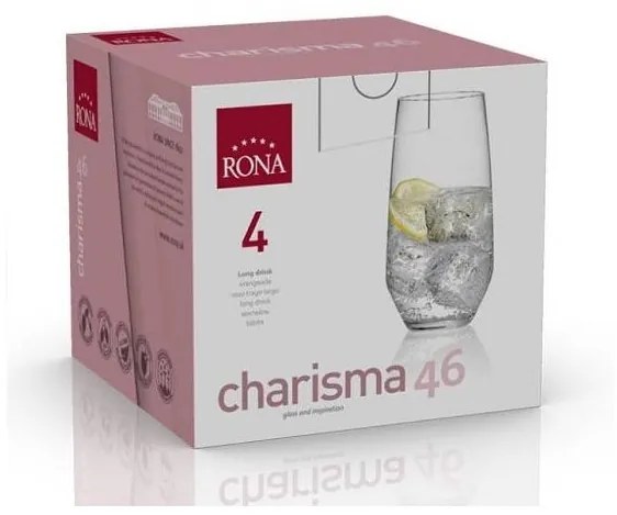 4x Rona Poháre CHARISMA 460 ml