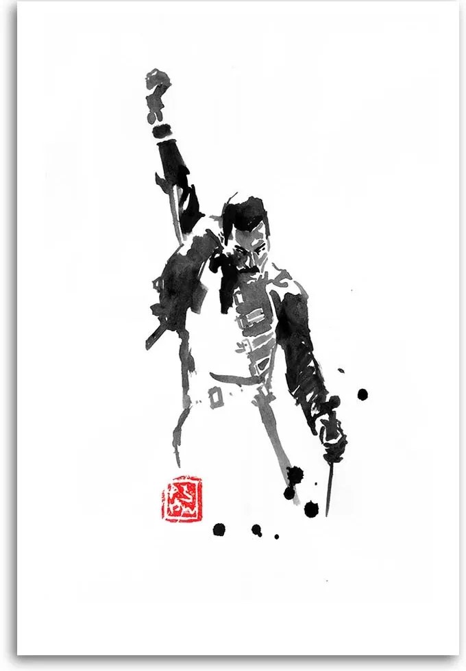 Gario Obraz na plátne Freddie Mercury - Péchane Rozmery: 40 x 60 cm