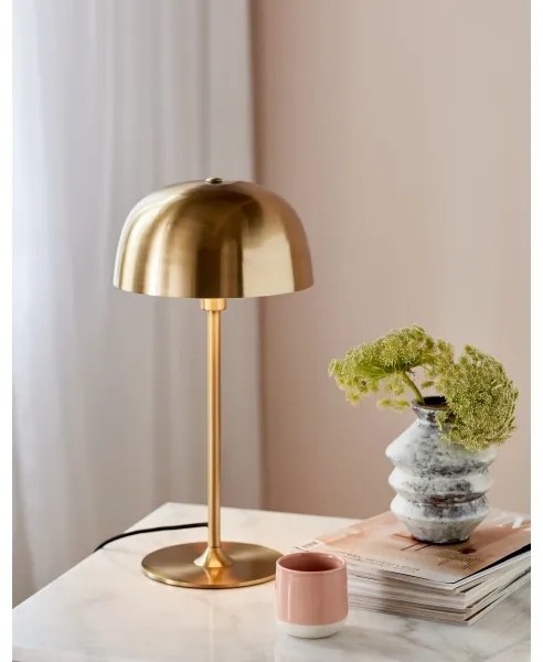 Nordlux - Stolná lampa CERA 1xE14/40W/230V zlatá
