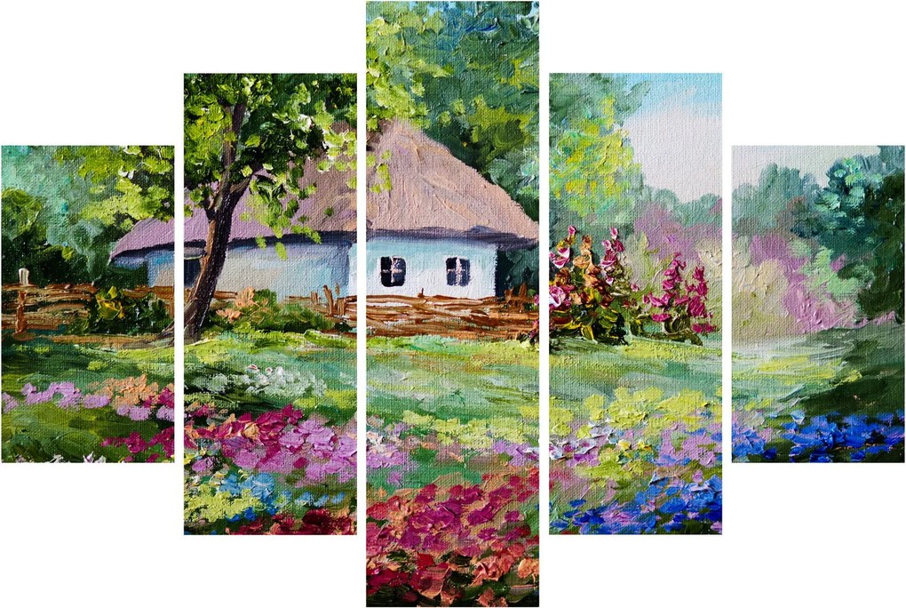 Obraz - Chalupa (150x105 cm)