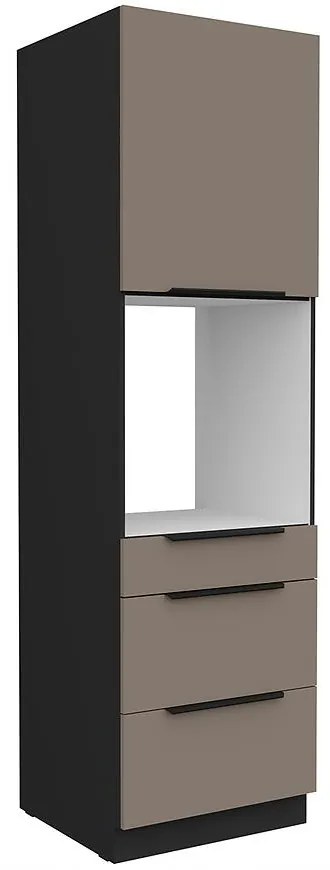 Kuchynská skrinka Aria-Ta/Bl Anti Fingerprint 60dps-210 1f 3s