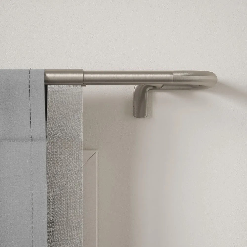 Oceľová roztiahnuteľná dvojitá garniža 76 - 213 cm Twilight – Umbra
