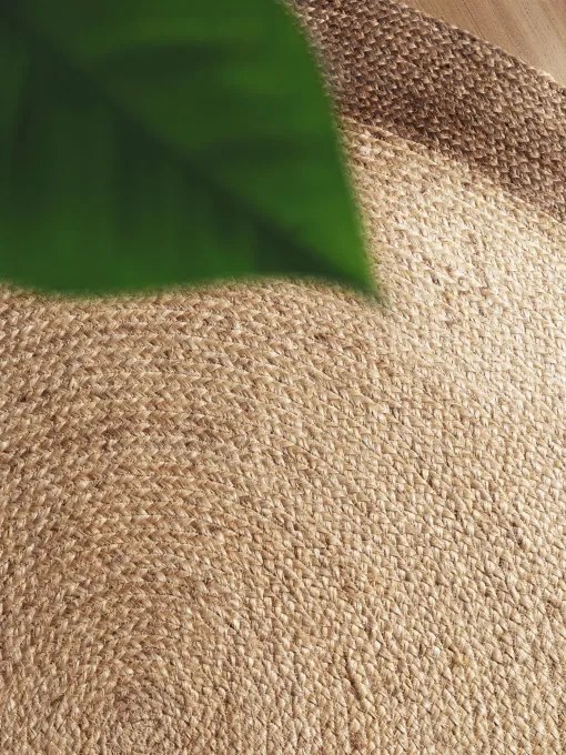 Koberec Hanse Home Looma naturálny / krémový / sivý kruh