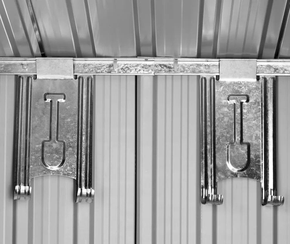 Záhradný domček na náradie L, 196x122x182cm, zelená Gardebruk