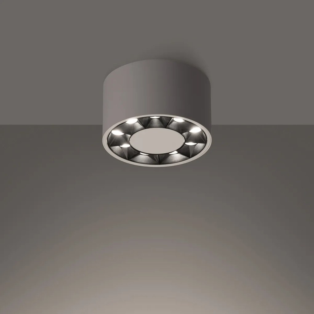 Stropné LED svietidlo Dio, 1x LED 10w, 4000k, w